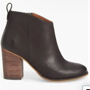 BP | Lance Leather Block Heel Bootie